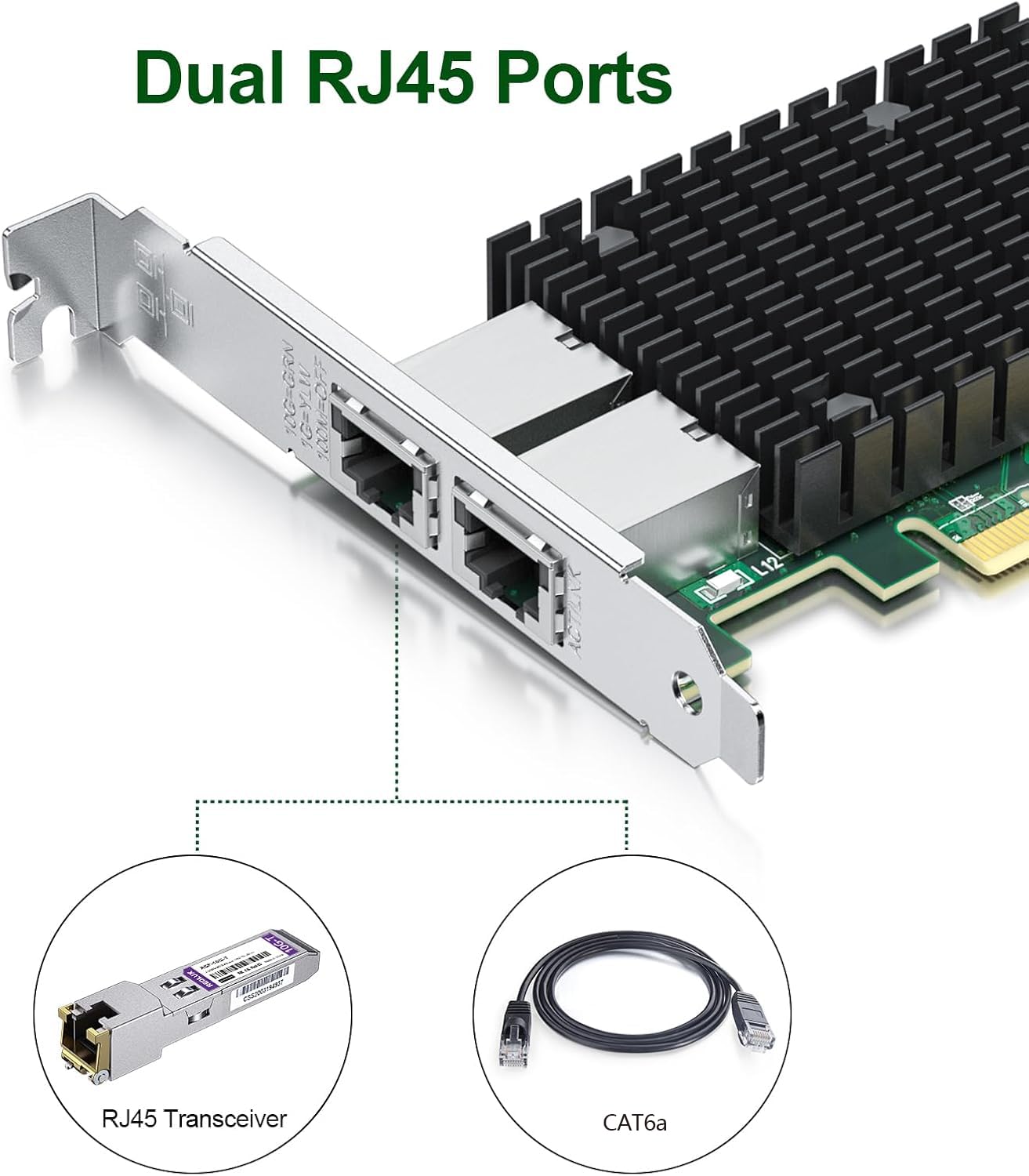 Amazon | REDLUX 10GB PCI-e ネットワークカード (NIC) インテル X540